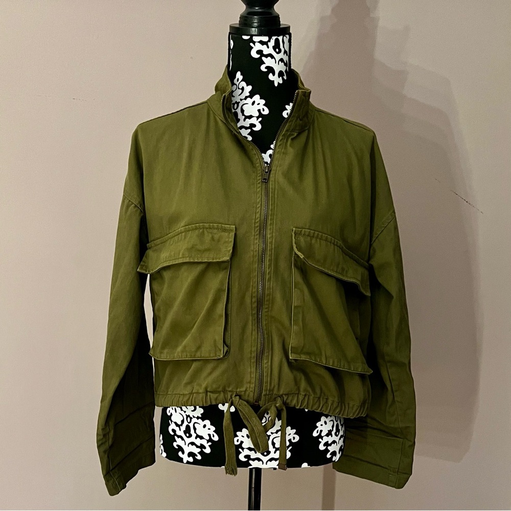 MINE Minimalist Scandi 100% Cotton Utility Jacket